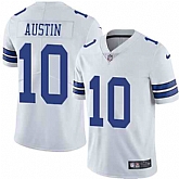 Nike Men & Women & Youth Cowboys 10 Tavon Austin White NFL Vapor Untouchable Limited Jersey,baseball caps,new era cap wholesale,wholesale hats